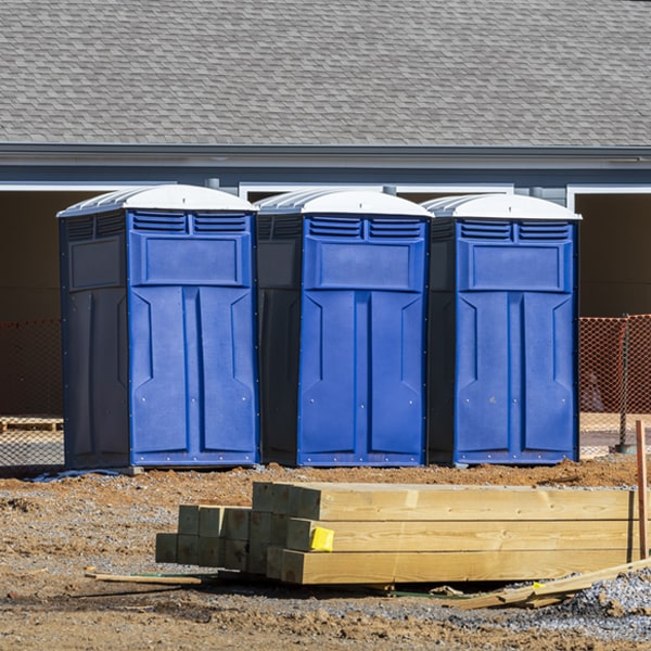 can i customize the exterior of the portable toilets with my event logo or branding in Clay City KY